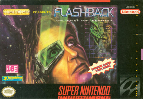 Flashback: The Quest for Identity Super Nintendo