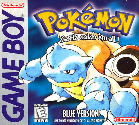 Pokemon Blue Version Game Boy