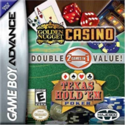 Golden Nugget Casino & Texas Hold'Em Poker Game Boy Advance