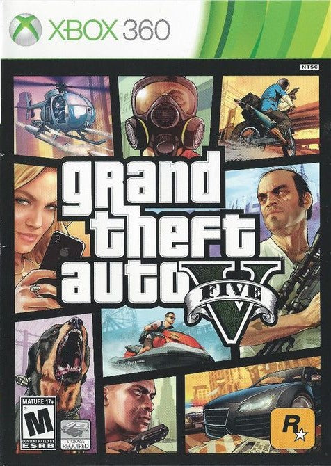 Grand Theft Auto V XBOX 360