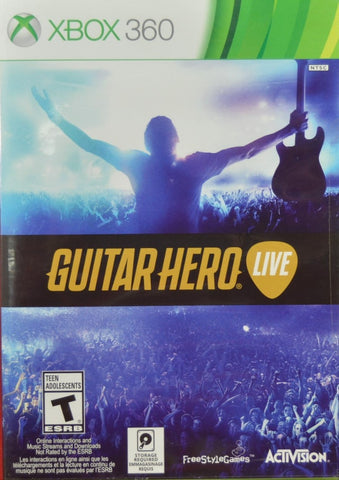 Guitar Hero Live XBOX 360