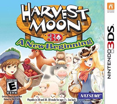 Harvest Moon 3D: A New Beginning Nintendo 3DS