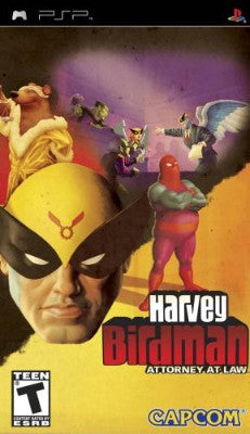 Harvey Birdman: Attorney at Law Playstation Portable