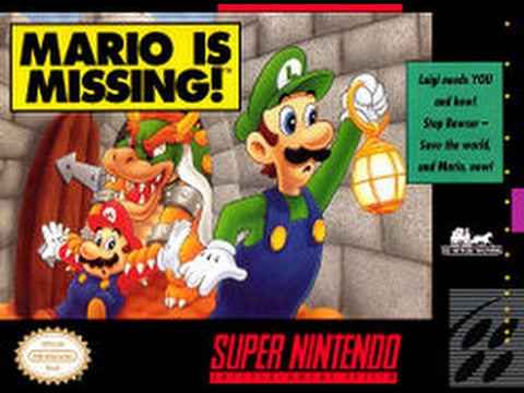 Mario is Missing! Super Nintendo