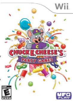 Chuck E. Cheese's Party Games Nintendo Wii