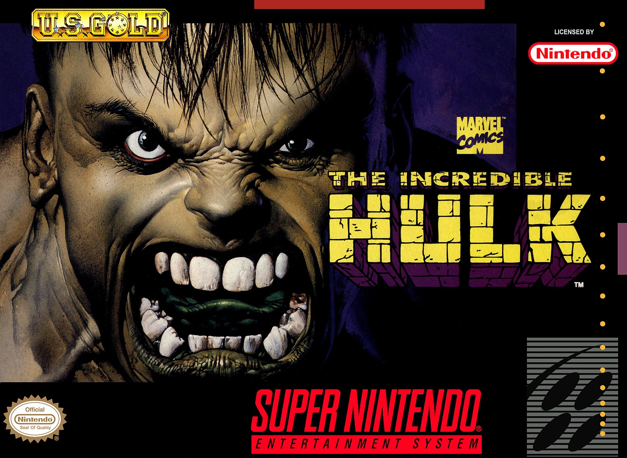 Incredible Hulk Super Nintendo