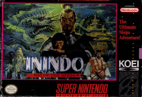 Inindo: Way of the Ninja Super Nintendo