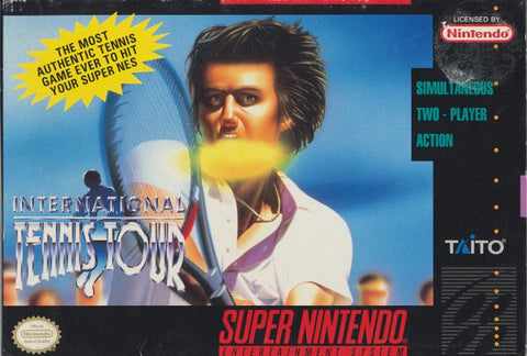 International Tennis Tour Super Nintendo