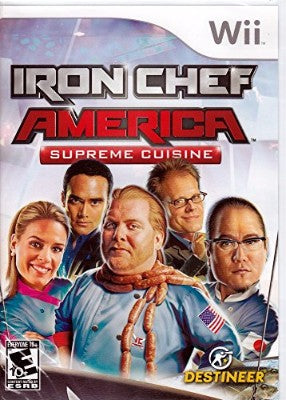 Iron Chef America: Supreme Cuisine Nintendo Wii