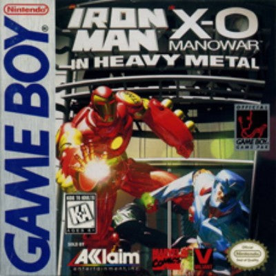 Iron Man / X-O Manowar in Heavy Metal Game Boy