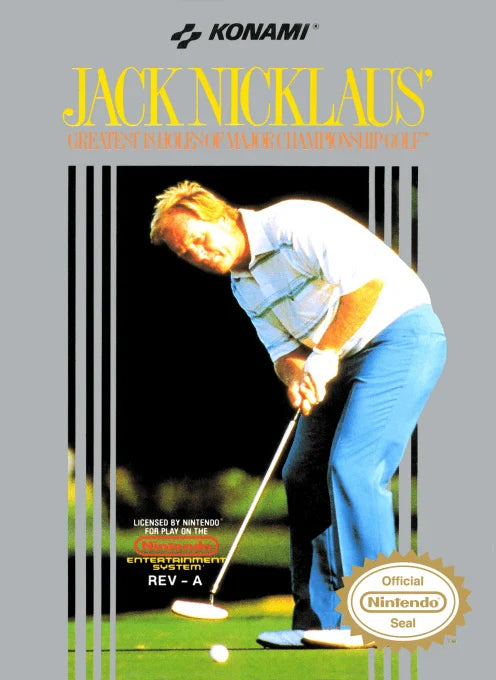 Jack Nicklaus' Greatest 18 Holes of Major Championship Golf Nintendo Entertainment System