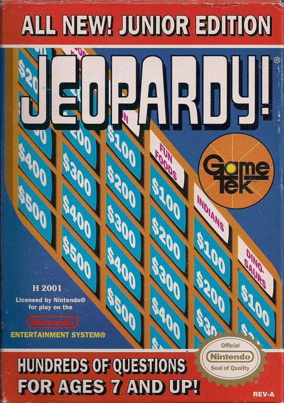 Jeopardy!: Junior Edition Nintendo Entertainment System