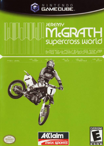 Jeremy McGrath Supercross World Nintendo GameCube