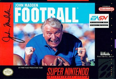 John Madden Football Super Nintendo