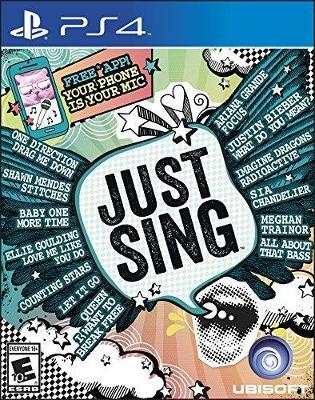 Just Sing Playstation 4