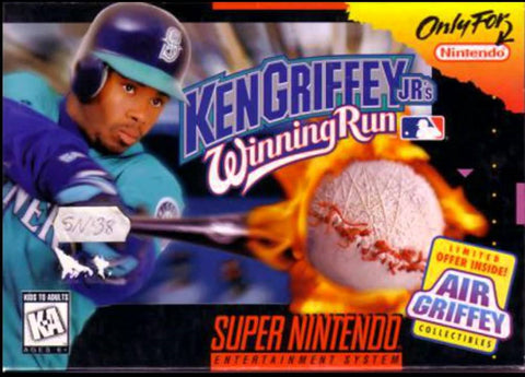 Ken Griffey Jr's Winning Run Super Nintendo