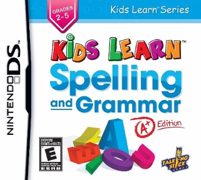 Kids Learn: Spelling and Grammar - A+ Edition Nintendo DS