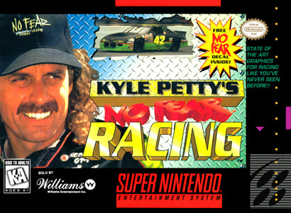 Kyle Petty's No Fear Racing Super Nintendo