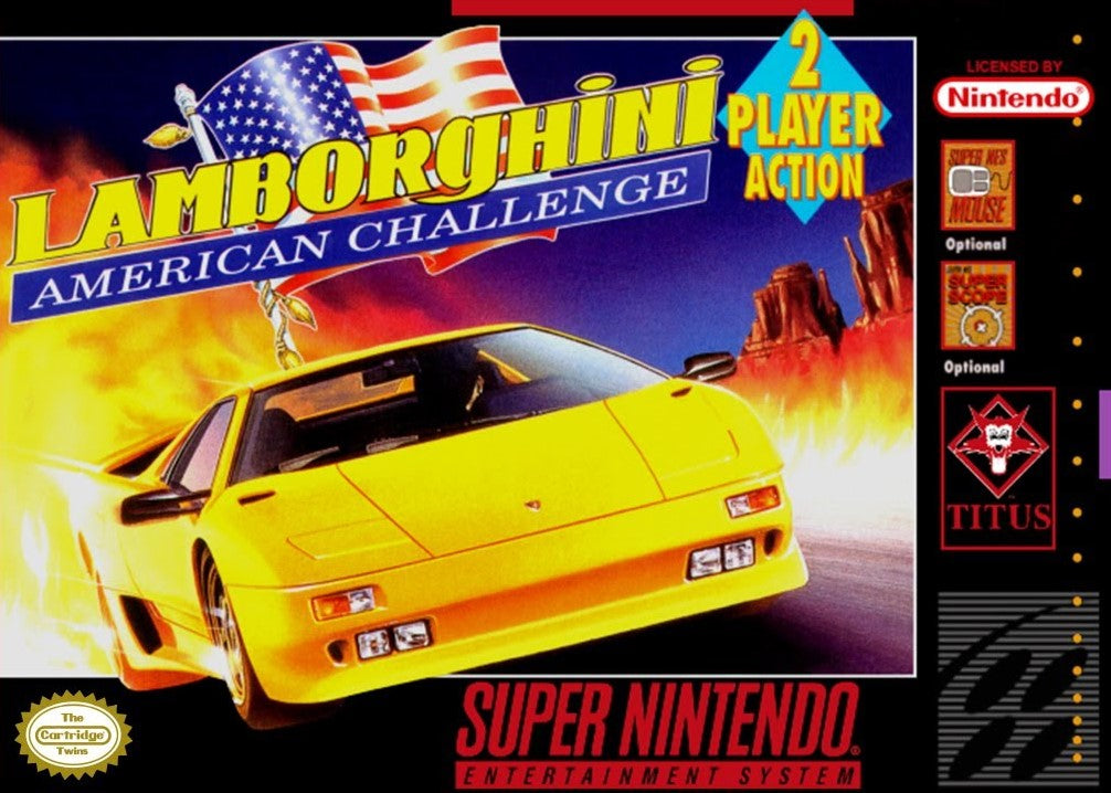 Lamborghini: American Challenge Super Nintendo