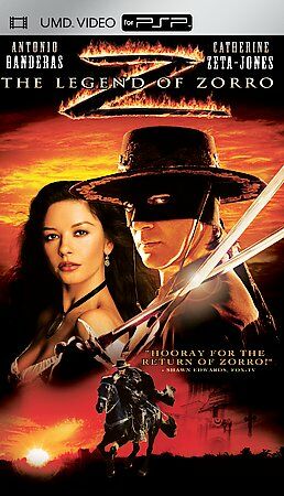 Legend of Zorro UMD Video Playstation Portable