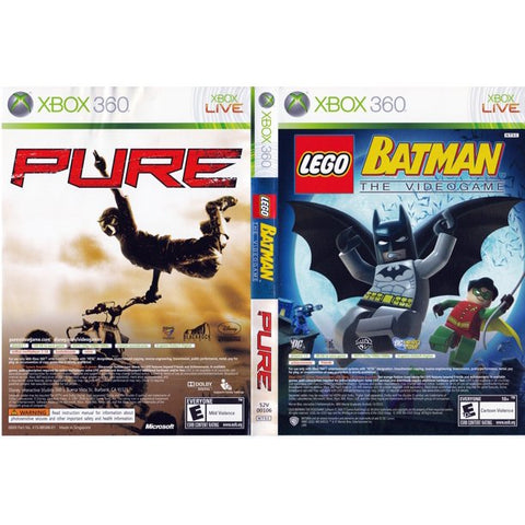 LEGO Batman: The Videogame / Pure Combo Pack XBOX 360