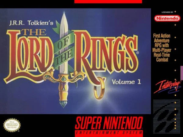 Lord of the Rings: Volume 1 Super Nintendo