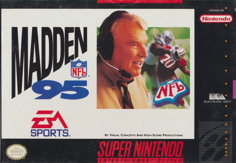 Madden NFL 95 Super Nintendo