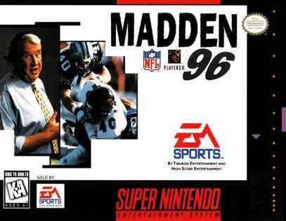 Madden NFL 96 Super Nintendo