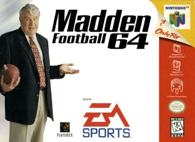 Madden Football 64 Nintendo 64