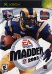 Madden NFL 2003 XBOX