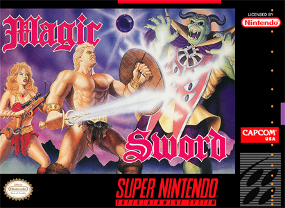 Magic Sword Super Nintendo