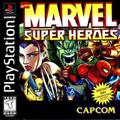 Marvel Super Heroes Playstation