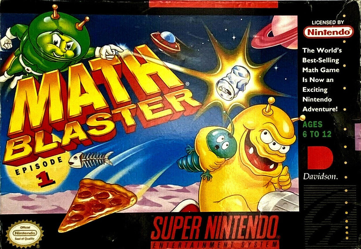 Math Blaster: Episode One Super Nintendo