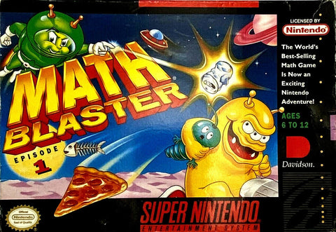 Math Blaster: Episode One Super Nintendo