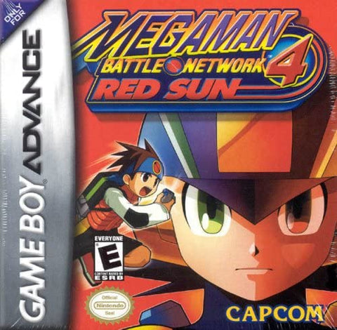 Mega Man Battle Network 4: Red Sun Game Boy Advance