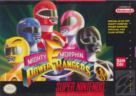 Mighty Morphin Power Rangers Super Nintendo