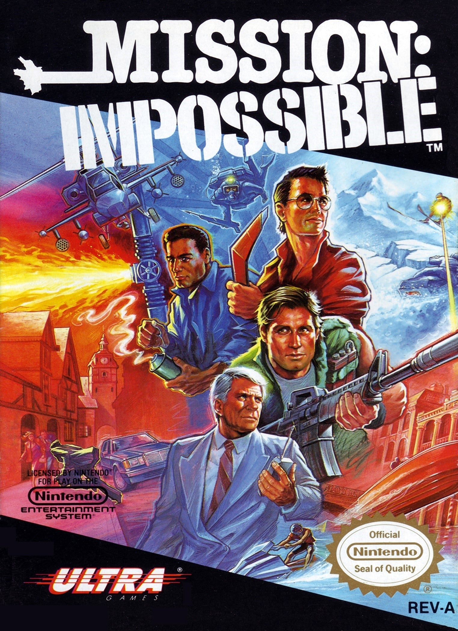 Mission: Impossible Nintendo Entertainment System