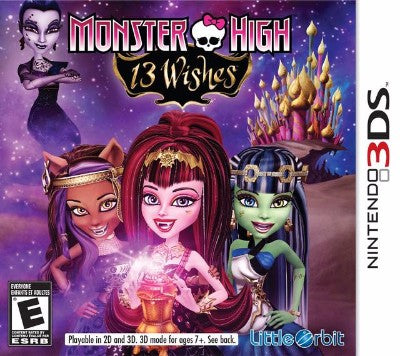 Monster High: 13 Wishes Nintendo 3DS
