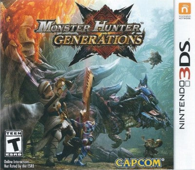Monster Hunter Generations Nintendo 3DS