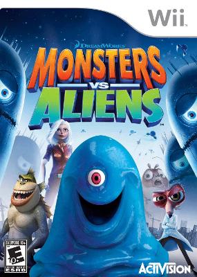 Monsters vs. Aliens Nintendo Wii