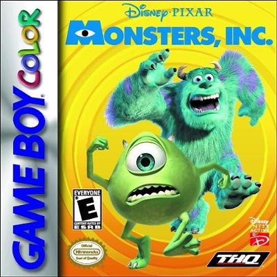 Monsters Inc. Game Boy Color