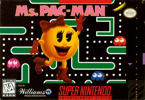 Ms. Pac-Man Super Nintendo