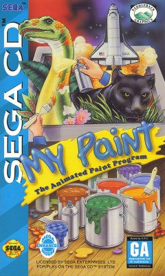 My Paint: The Animated Paint Program Sega CD