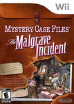 Mystery Case Files: The Malgrave Incident Nintendo Wii