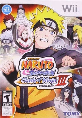 Naruto Shippuden: Clash of Ninja Revolution III Nintendo Wii