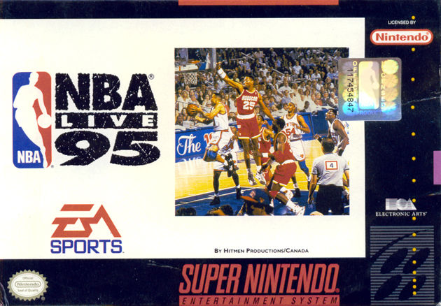 NBA Live 95 Super Nintendo