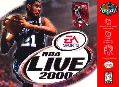 NBA Live 2000 Nintendo 64
