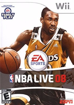 NBA Live 08 Nintendo Wii