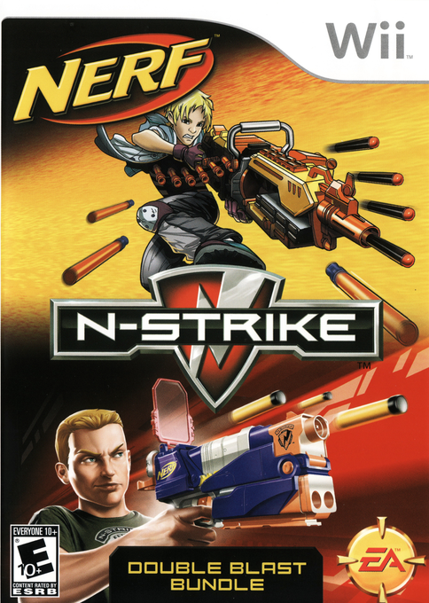 Wii - Wii★NERF N-STRIKE DOUBLE BLAST BUNDLE Nerf N-Strike: Double Blast Bundle Nintendo Wii – Just For