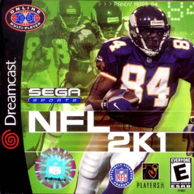NFL 2K1 Sega Dreamcast